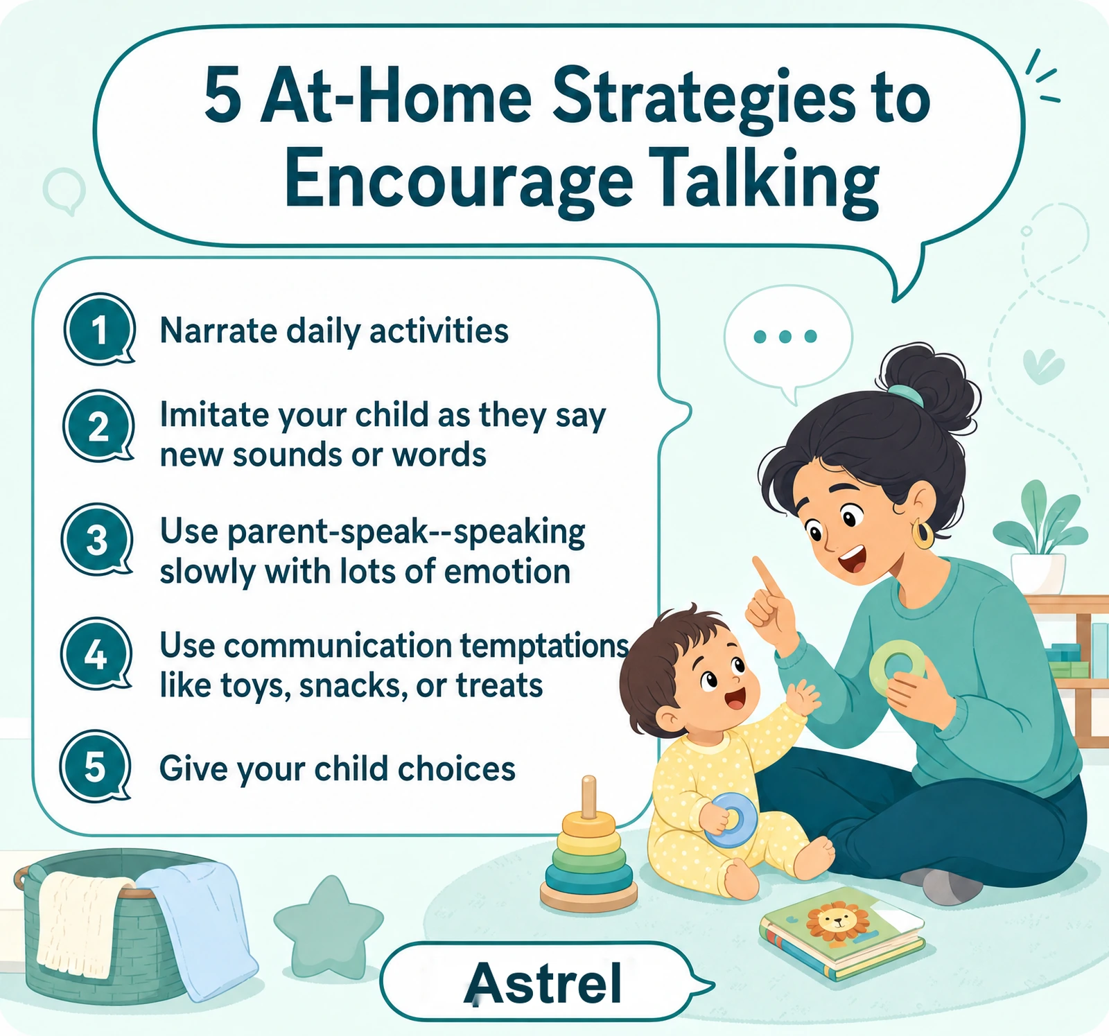 5 ways to help your toddler learn to talk